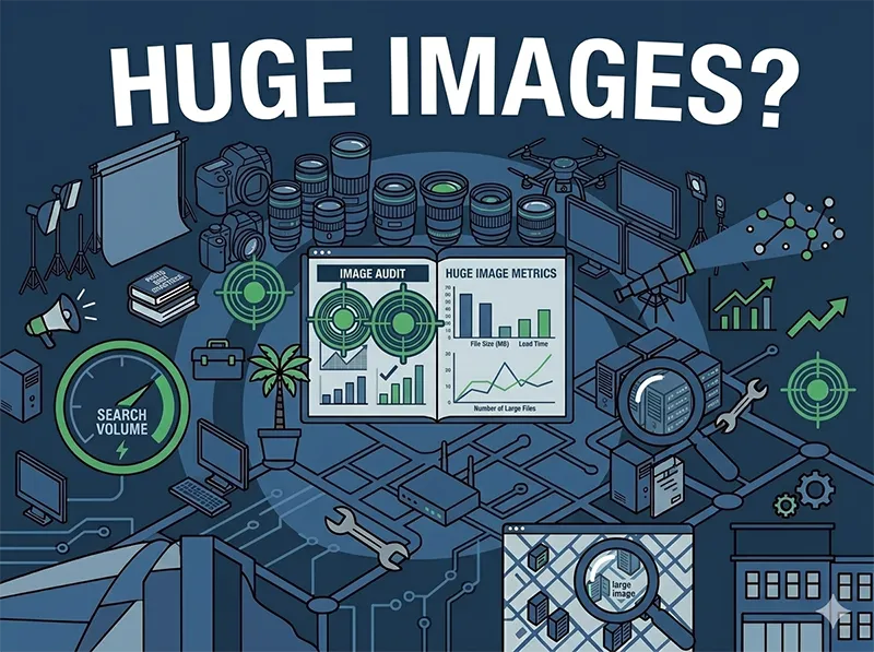 SEO tip huge images slow your website